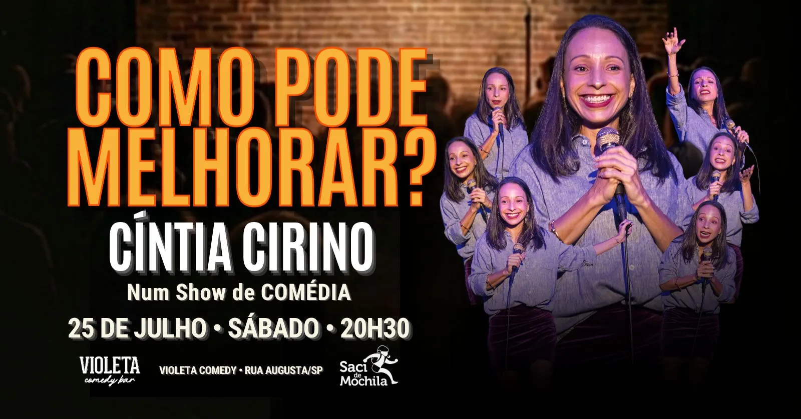 Cíntia Cirino em Como pode MELHORAR?
