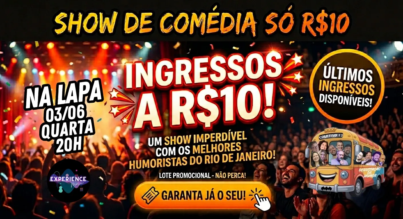 03/06 LAPA EXPERIENCE STAND UP COMEDY