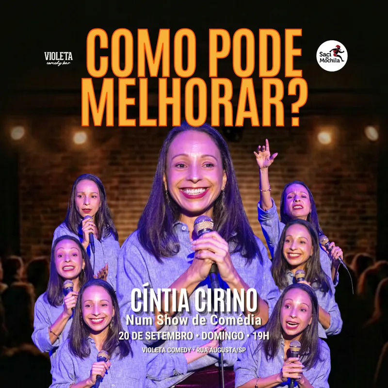 DOM. 20/09 COMO PODE MELHORAR? - Show de Comédia