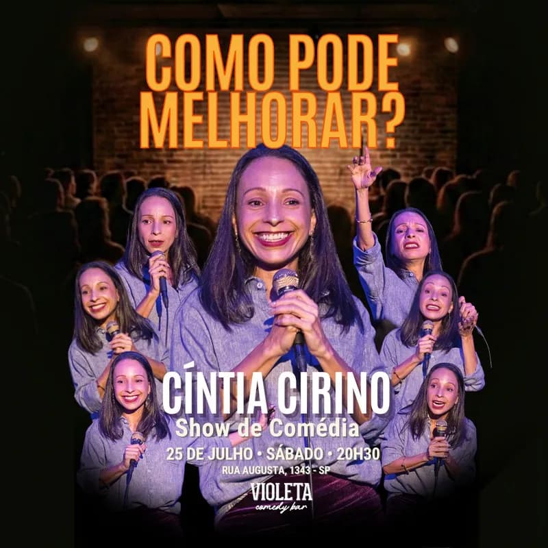 Cíntia Cirino em Como pode MELHORAR?