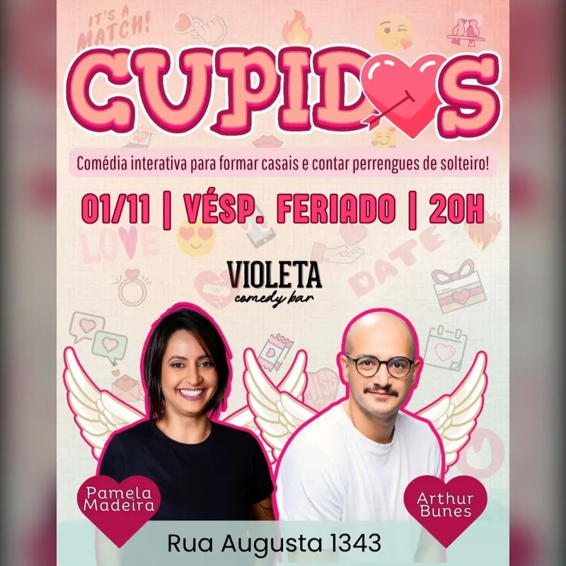 CUPIDOS - Show de comédia interativo